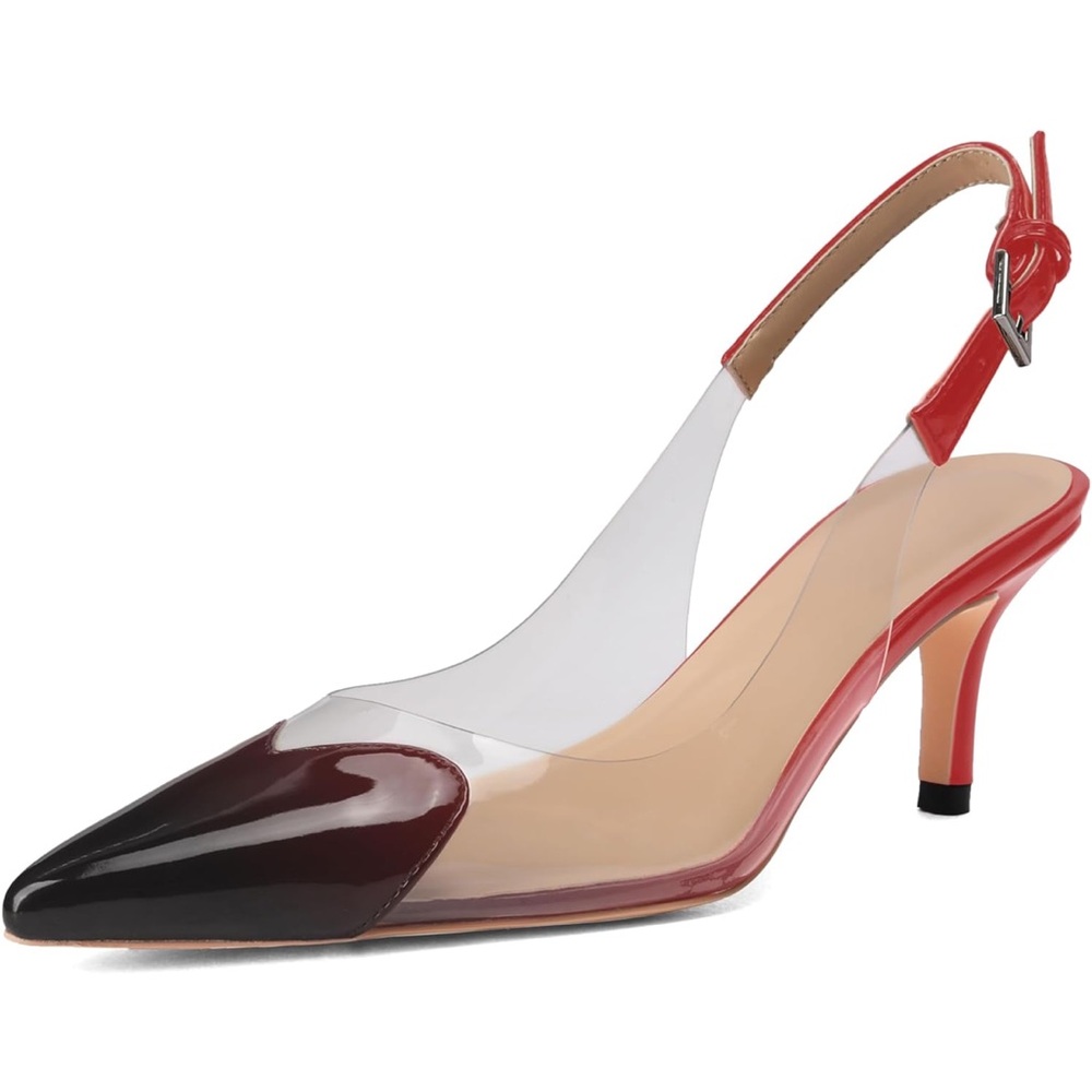 Women’s Kitten Heel Slingback - Size 8